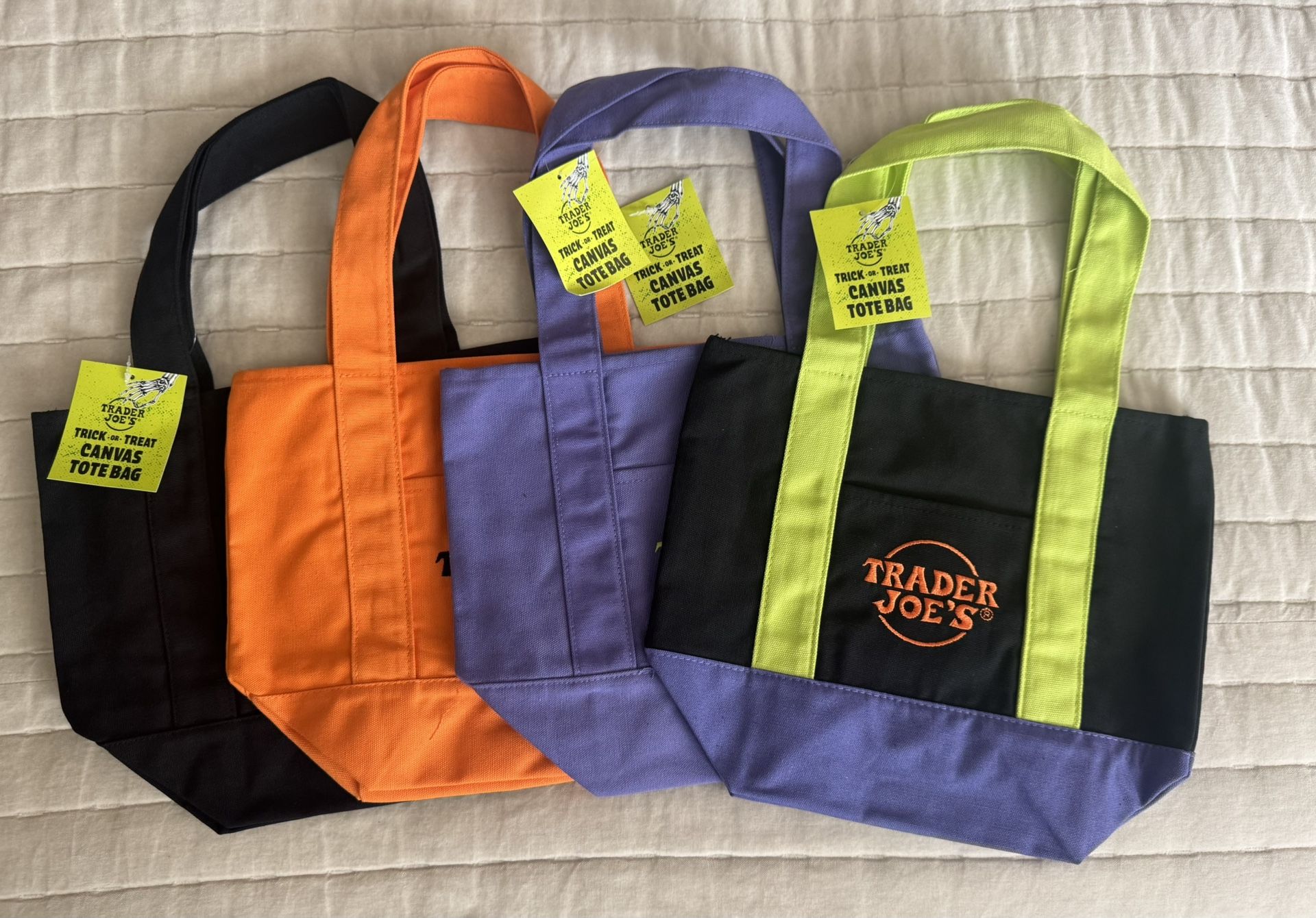 Trader Joe’s Halloween Mini Tote Bags