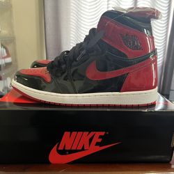 NEW - Jordan 1 Patent Bred - Size 12