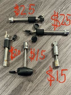 Various Trailer locks