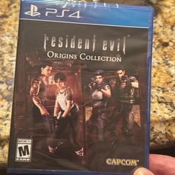 Resident Evil Origins Collection (Playstation 4) Brand New