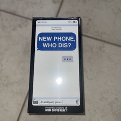 Card, Adult game. New Phone Who Dis?
