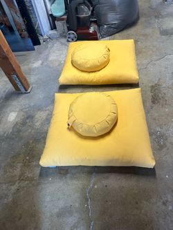 Two Meditation cushions