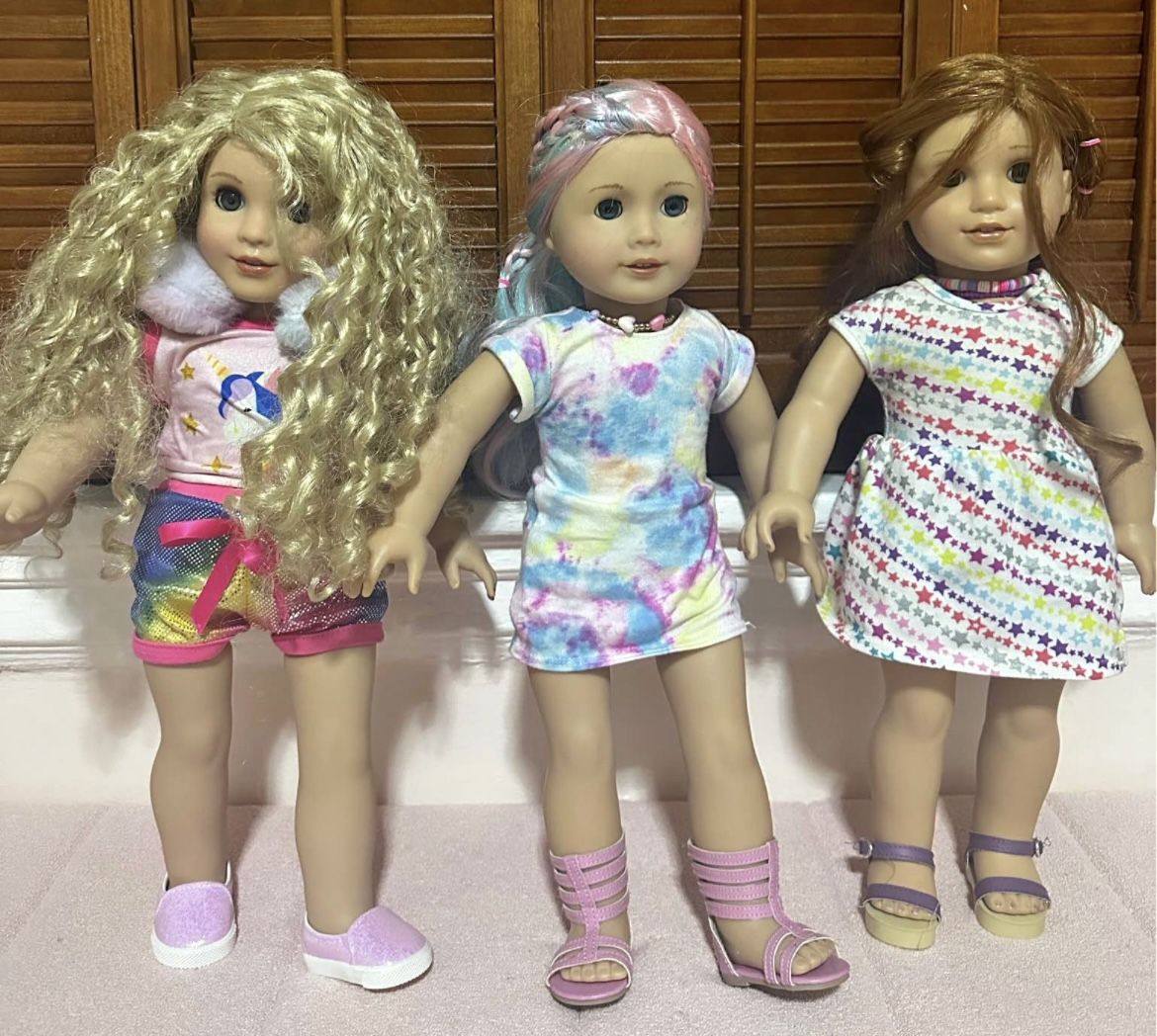 American Girl Doll Lot