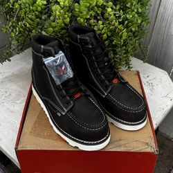 Brunt USA Marin 6" welted comp toe boots size 10