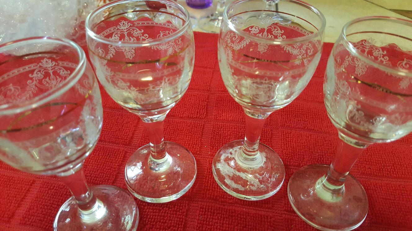 Glass Set 4 pcs