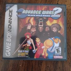 Advance Wars 2 GBA Replacement Case 
