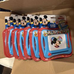JA-RU Disney Jr Mickey Mouse Magic Draw Tablet/Magnetic Drawing Board