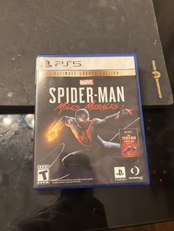 PS5 Spider Man Miles Morales Ultimate Edition