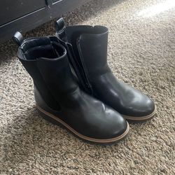 Girls Leather Boots 