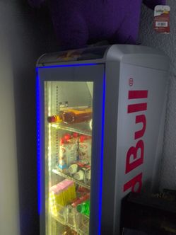 Red bull commerical fridge