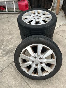 Set of 4 Wheels and Tires