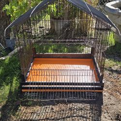 Birds Cage In Black Color