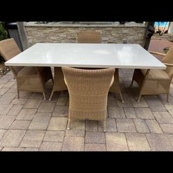CANE-LINE OUTDOOR DINING SET