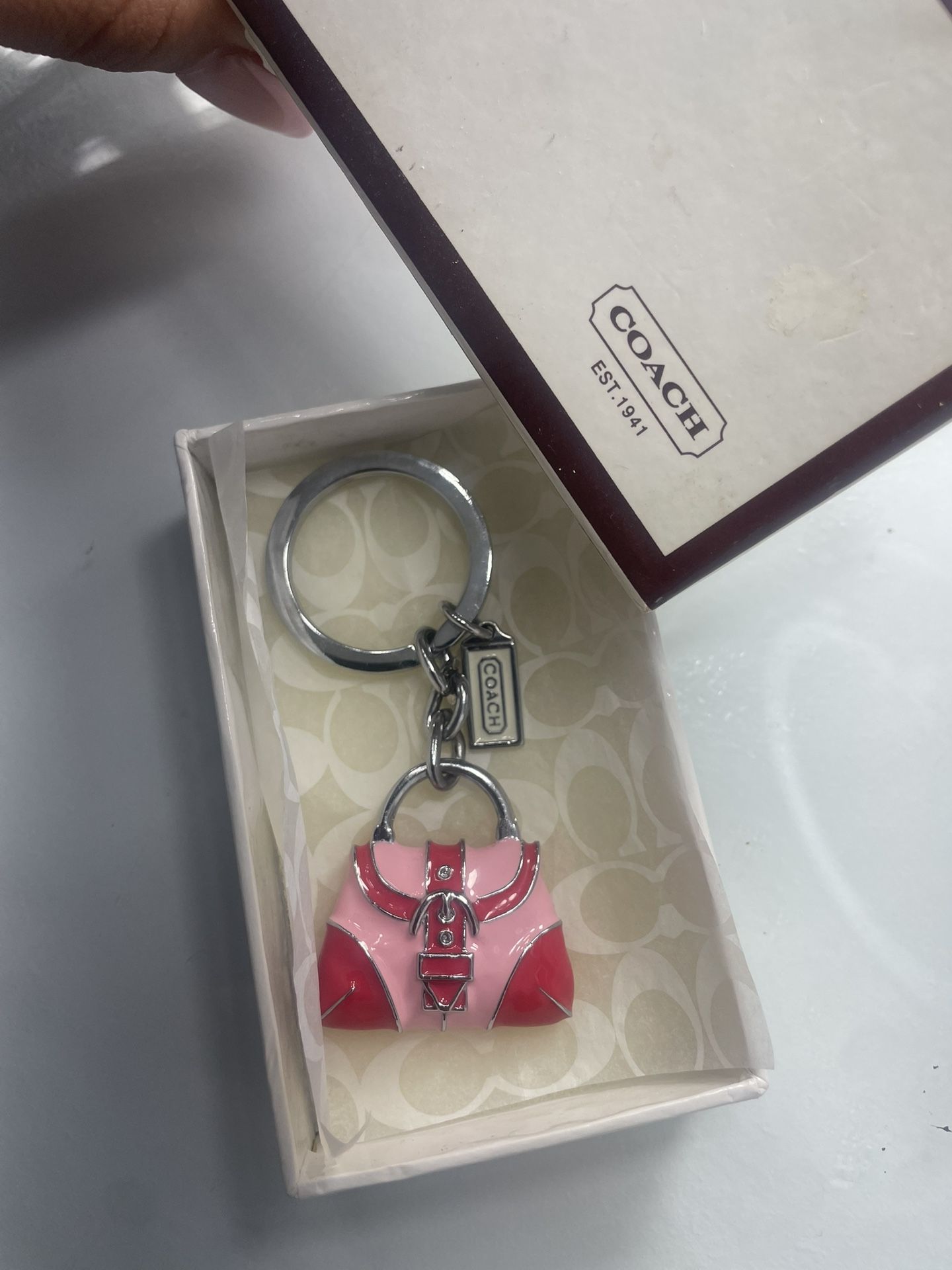 Vintage Coach Key Charm