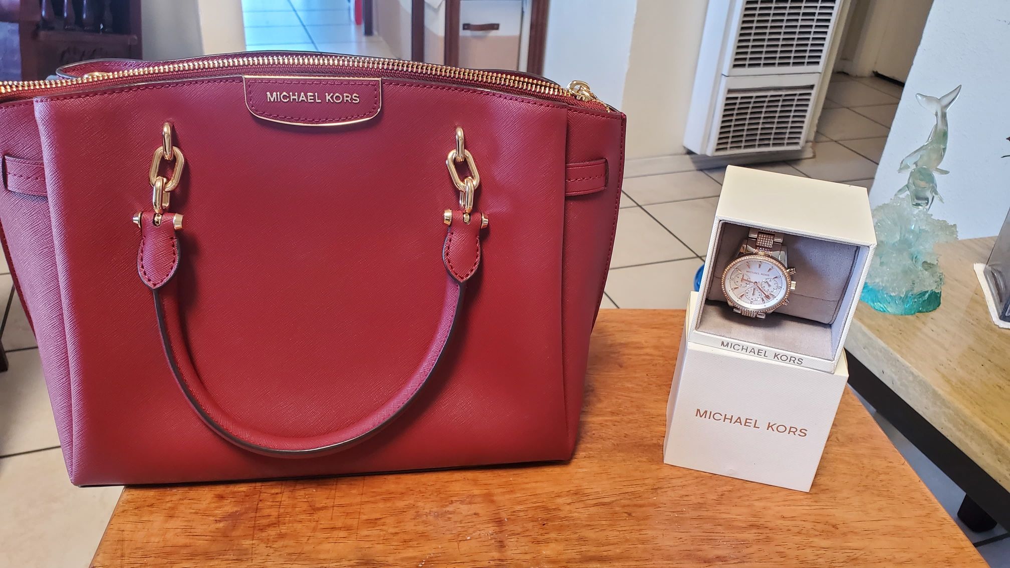 Michael Kors Purse And Watch