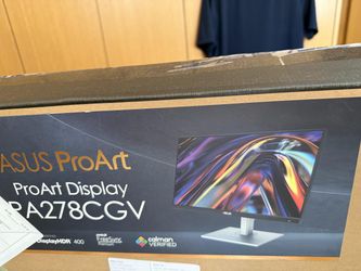 Brand new in box Monitor - ASUS ProArt Display 27" 1440P (PA278CGV)