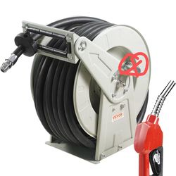 ❤️‍🔥 Fuel Hose Reel, 1" x 50', Extra Long Retractable Diesel Hose Reel