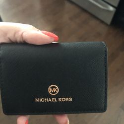 New authentic black MICHEAL KORS small wallet
