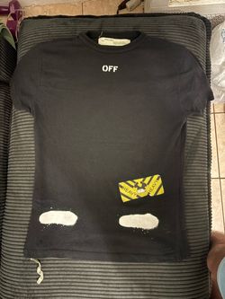 OFF WHITE HEAVY T-Shirt Black XS