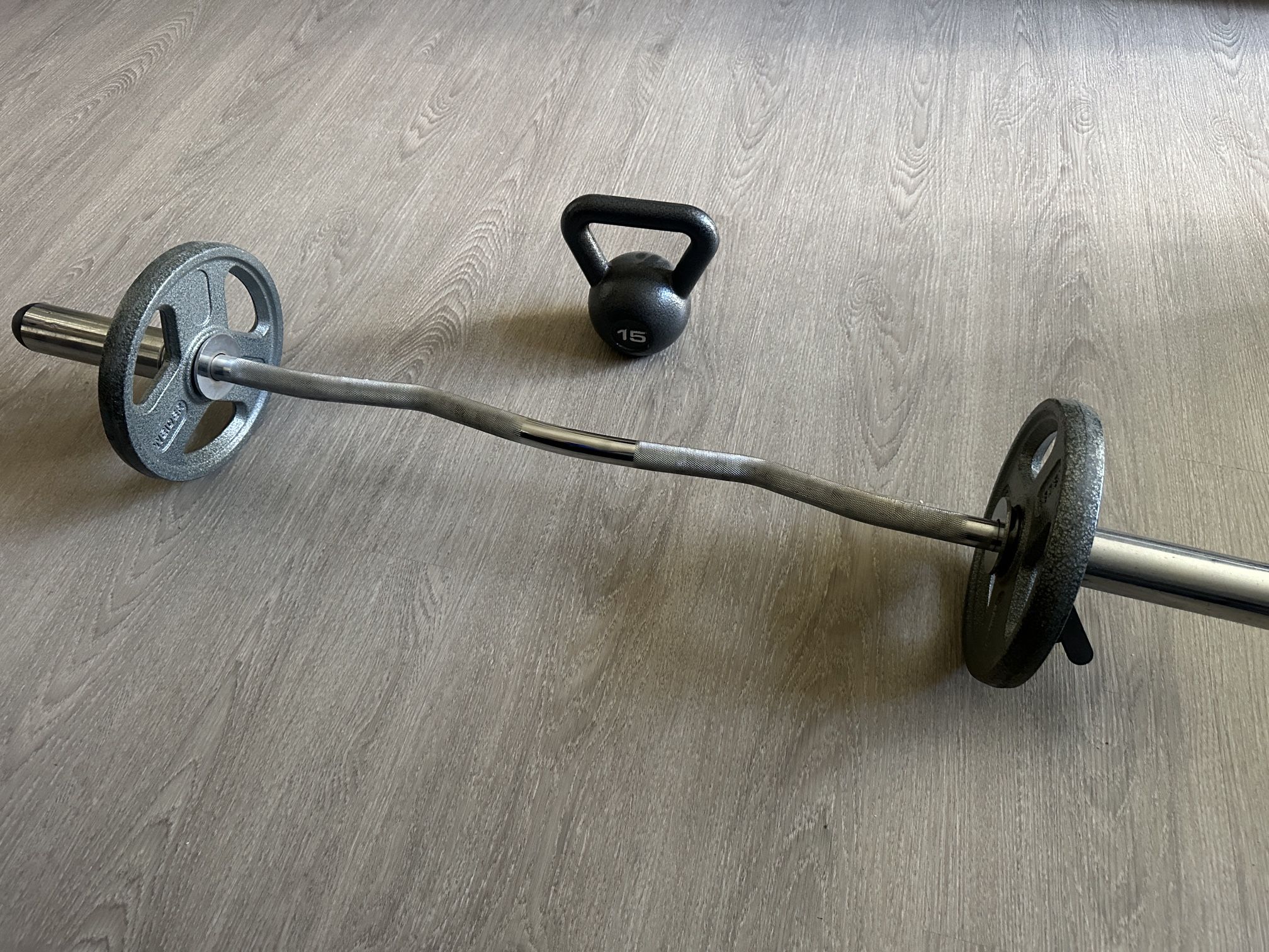 Curl Bar /kettle Bell