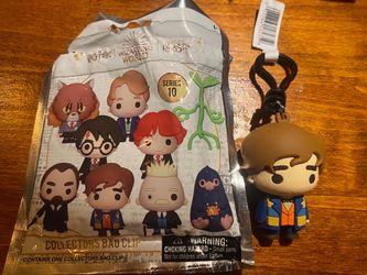 Wizarding World of Harry Potter, fantastic beasts, NEWT SCAMANDER, figural bag clip