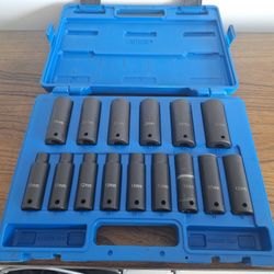 Cornwell 1/2 Deep Impact Socket Set 10mm-24mm