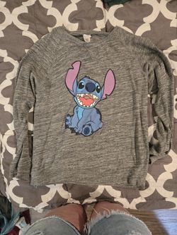 Disney Stitch Long Sleeve. Size Women's L