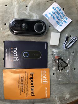 Notifi video doorbell