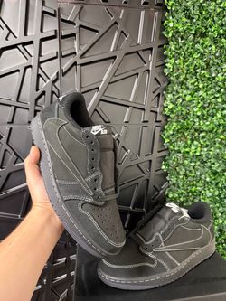 Aj1 Nike Air jordan 1 low travis Scott Black Phantom Size 7,7.5,8,8.5,9,9.5,10,10.5,11,12