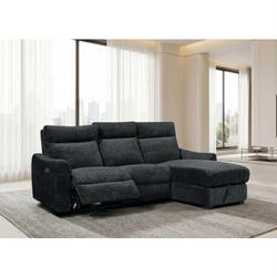 New Fabric Power Recliner Sectional Couch / Free delivery 