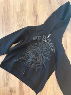 All black zip up