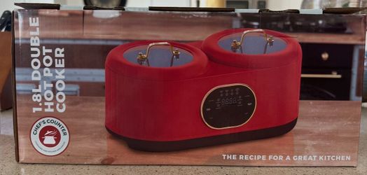 1.8L Double Hot Pot Cooker
