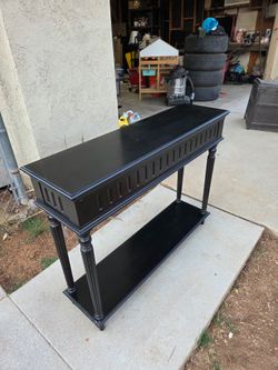 Traditional Rectangular Console Table
