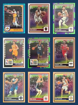 Raw/ungraded basketball card collection