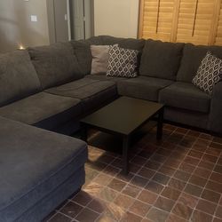 Beautiful Like New Grey Couch