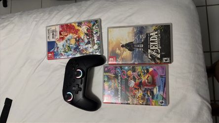 Nintendo Switch OLED + Juegos + Control – Excelente condición