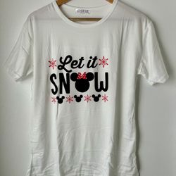 Let It Snow Shirt, XL