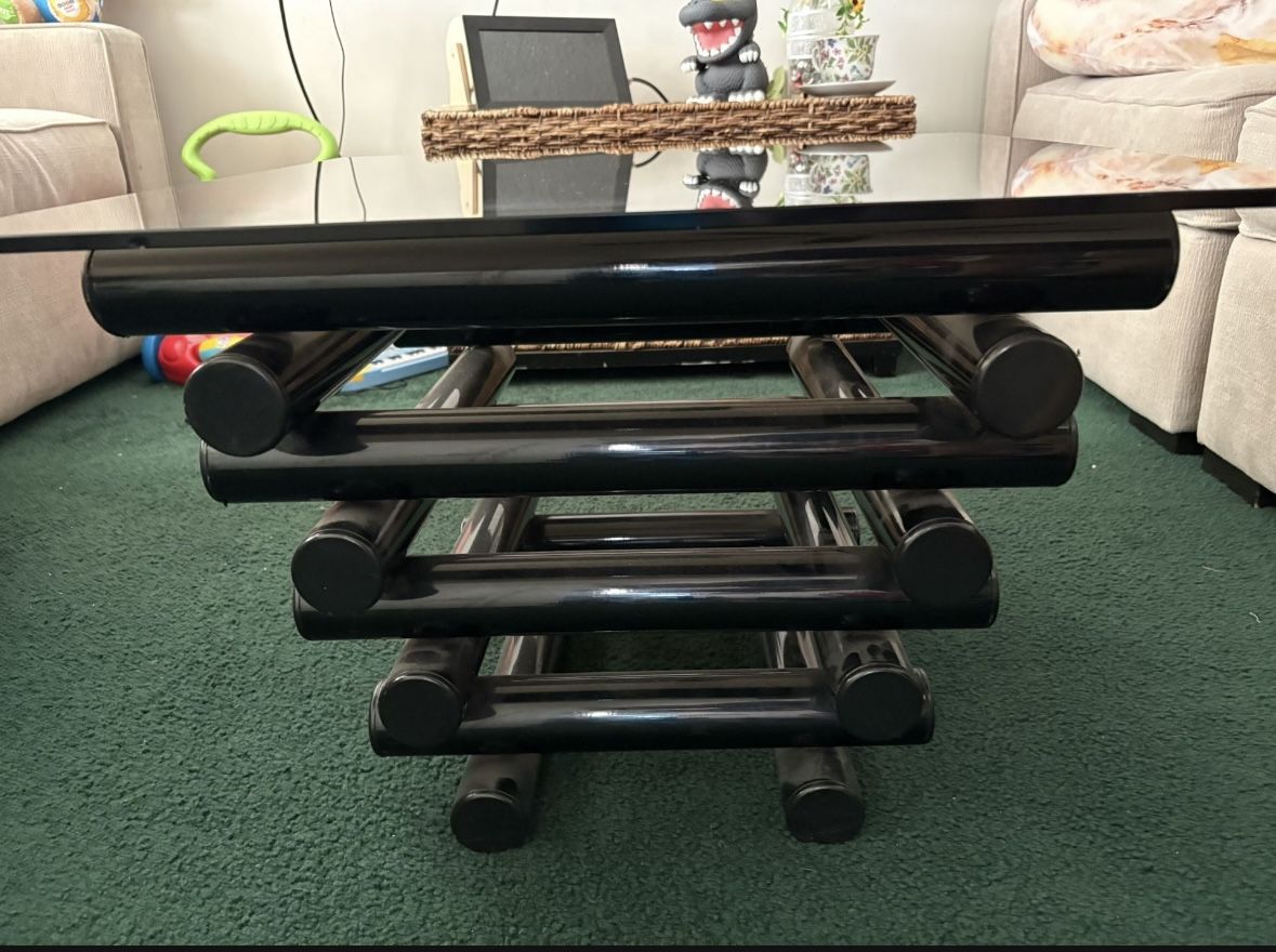 (2) Side Tables 80s Style 2 Ft x2 Ft
