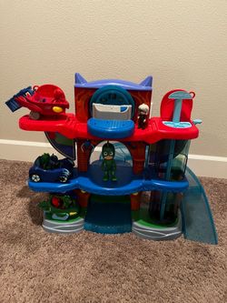 PJ Masks Headquarters Lot w/Vehicles & Action Figures￼