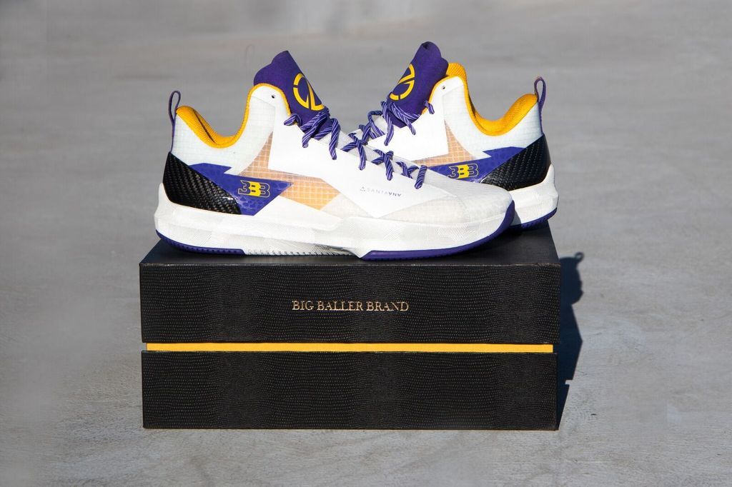 Lonzo ball BBB zo2 prime remix white Mens size 13