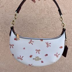 Coach Mini Payton Bow Print