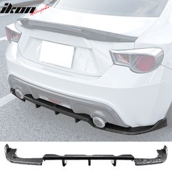 Fits 2013-2016 Scion FR-S/Toyota 86/2013-2020 BRZ Rear Bumper Diffuser Carbon Fiber Print