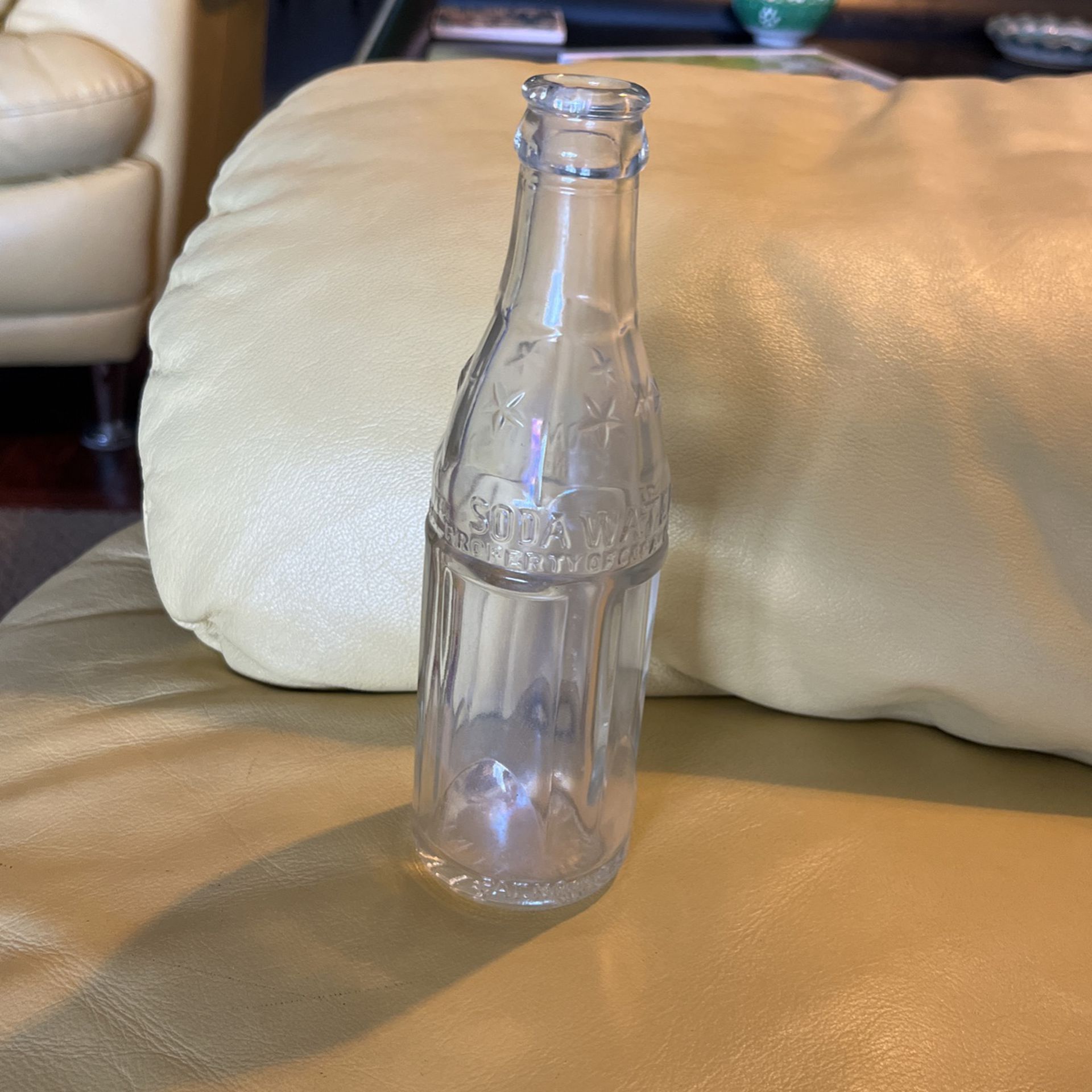 Vintage Soda Water Bottle