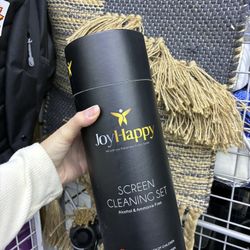 JOYHAPPY Screen Cleaner Kit - 17 oz Screen Cleaner Spray for All Electronics Like Laptop, TV, Phone, Computer-with 2 Microfiber Cloths and Keyboard Cl