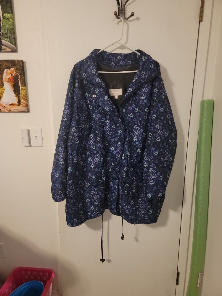 Woman Within Fleeced Lined Jacket