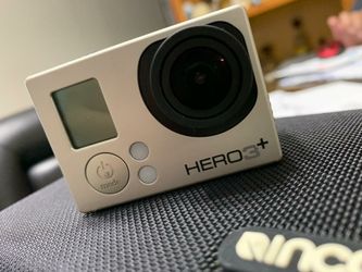 Go pro Hero 3+ in perfect condition and some extras