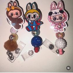 Labubu Badge Reel