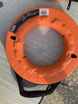 125' Flat Steel Fish Tape