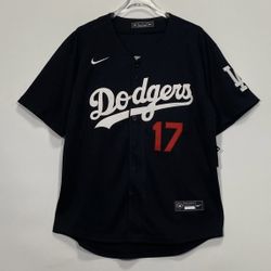 Dodgers Black Ohtani Jersey Men (s, M, L, xL, 2X, 3X) 