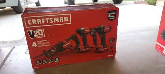 V20 4 Tool Combo Craftsman